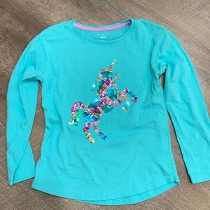 🦄 Sequined Unicorn Long Sleeve